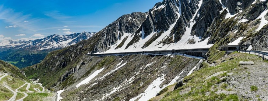 Bild på Tunnel am St Gotthard Pass Schweizer Alpen