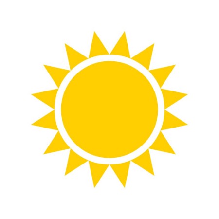 Bild på Yellow sun icon