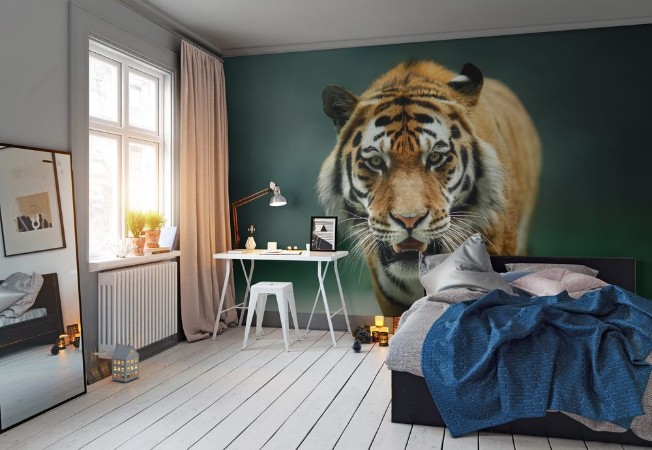 Afbeeldingen van Wild animal Tiger portrait