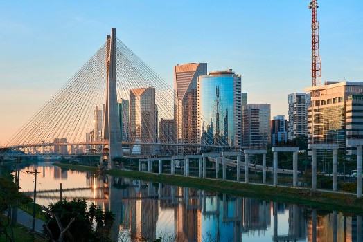 Bild på Sao Paulo Estaiada Bridge Brazil