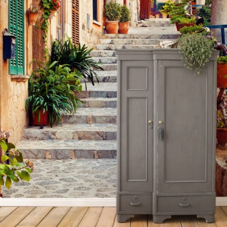 Picture of Street in Valldemossa village in Mallorca