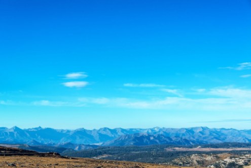 Bild på Beartooth Mountains landscape as seen in Montana USA