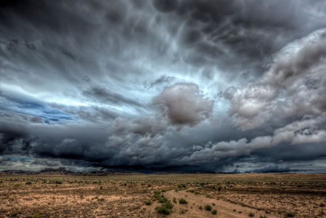 Bild på A massive thunderstorm over central Utah