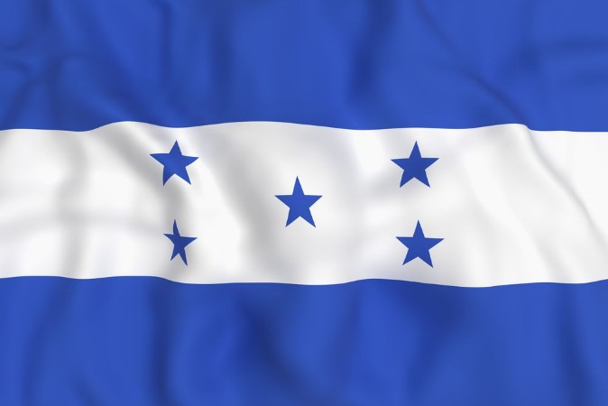 Picture of Honduras flag waving