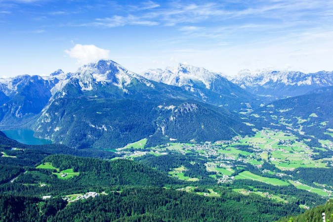 Bild på Watzmann massif in the Bavarian Alps