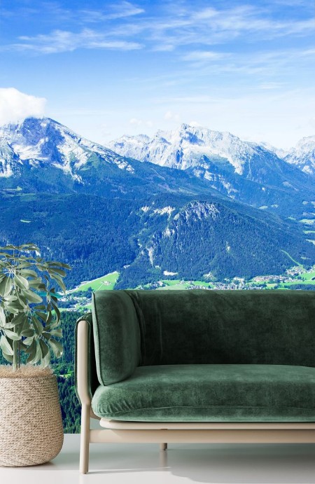 Picture of Watzmann massif in the Bavarian Alps