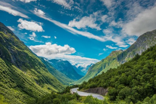 Bild på Scenic Norway Landscape