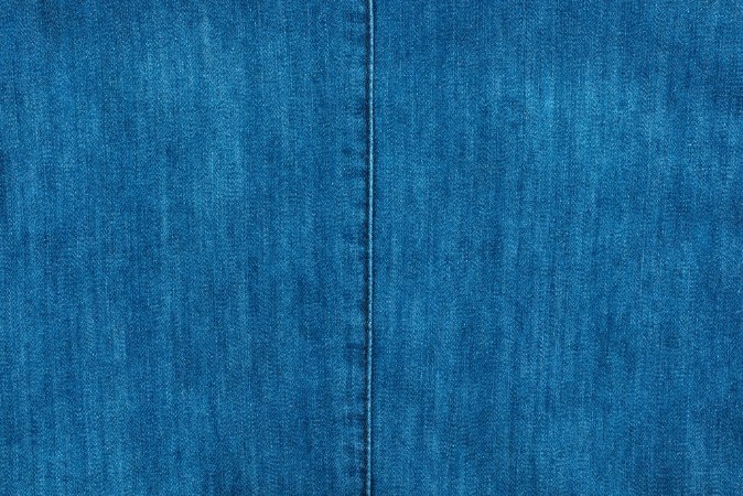 Afbeeldingen van Blue seam on blue denim fashion