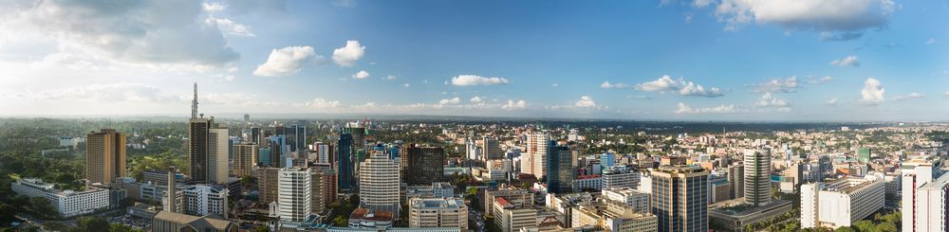 Picture of Nairobi Center Panorama Kenya