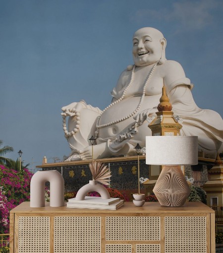 Bild på My Tho Buddha der Vinh Trang Pagode