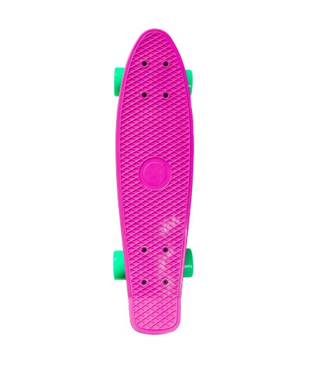 Bild på Pink plastic skateboard isolated on white background