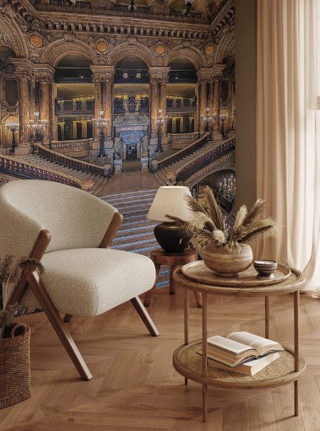 Picture of Stairway inside the Opera house Palais Garnier