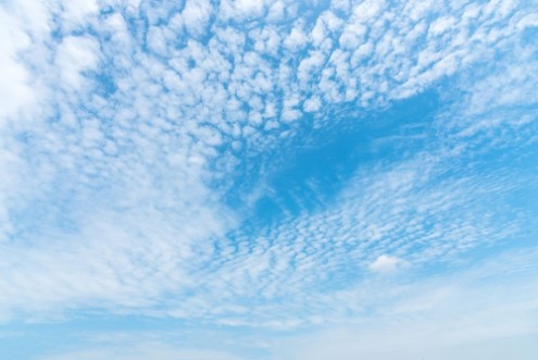 Afbeeldingen van Blue sky with cloud in sunny day Nature background