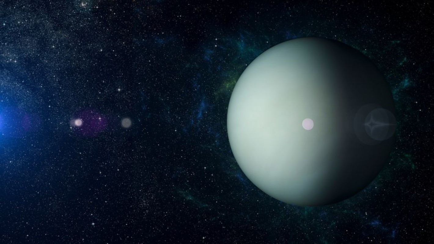 Image de Uranus dans la nébuleuse