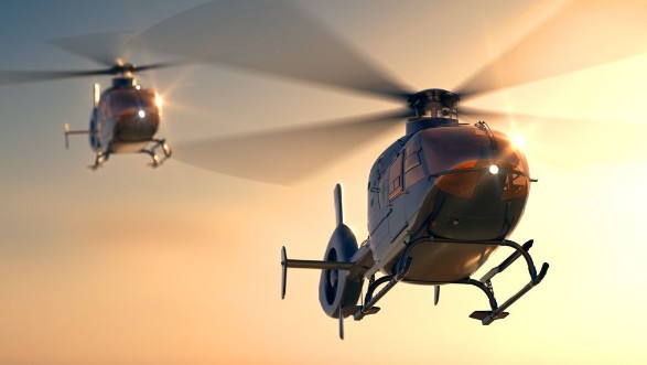 Afbeeldingen van Helicopters Sunset Flight