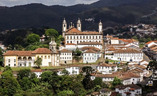 Afbeeldingen van Blick auf Ouro Preto Brasilien
