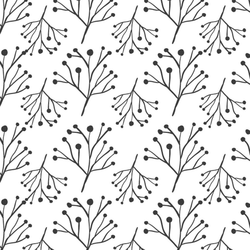 Bild på Pattern ramifications tree with stem and branches vector illustration