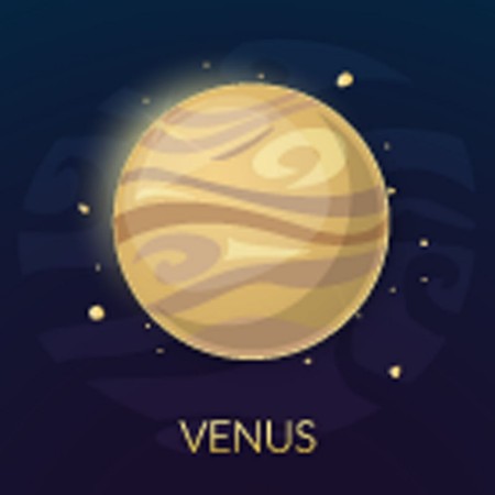 Picture of The planet Venus vector illustration