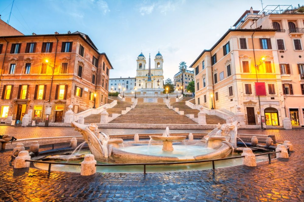 Picture of Piazza de spagna in rome italy