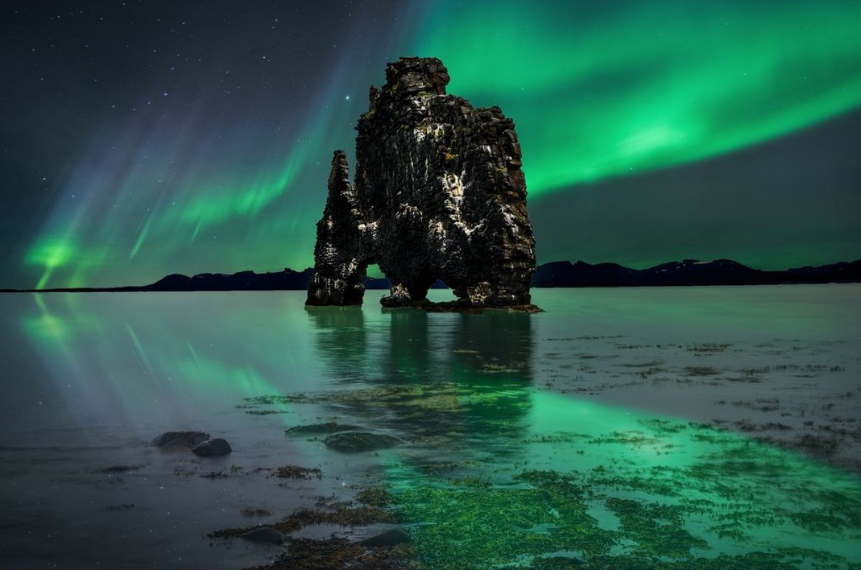 Afbeeldingen van Iceland Hvitserkur