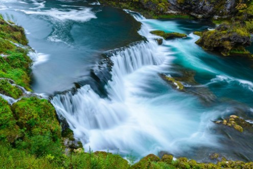 Afbeeldingen van Waterfall of Strbacki Buk on Una river in Bosnia and Herzegovina
