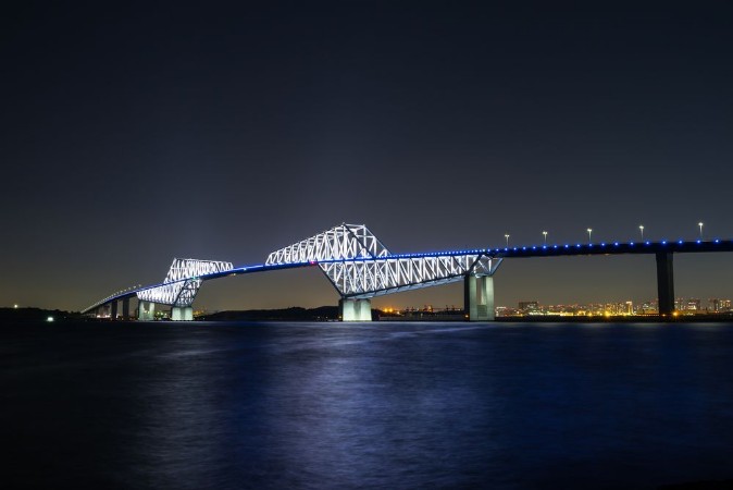 Picture of Nightview of Tokyo Gate Bridge 