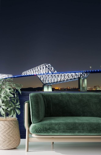 Bild på Nightview of Tokyo Gate Bridge 