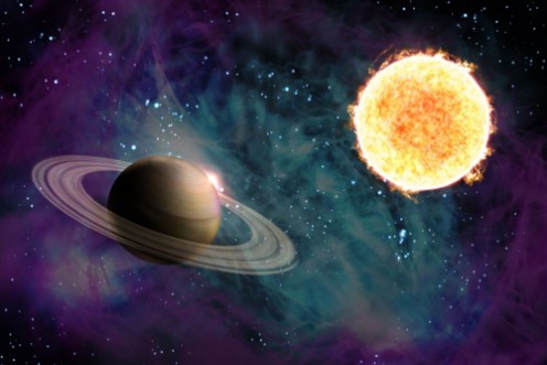 Image de Sun Starscape 3D Illustration
