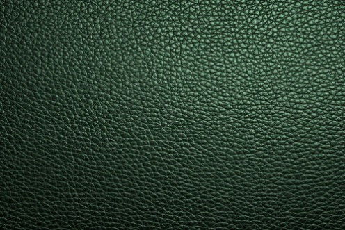 Bild på Green leather texture or leather background Leather sheet for making leather bag leather jacket furniture and other Abstract leather pattern for design with copy space for text or image