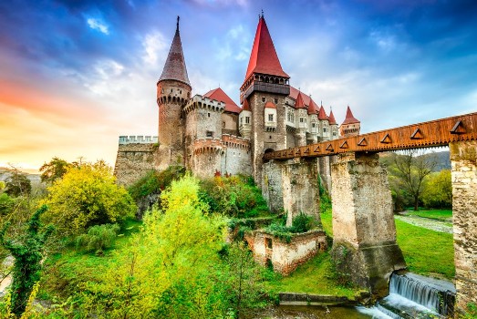 Picture of Corvin Castle - Hunedoara Transylvania Romania