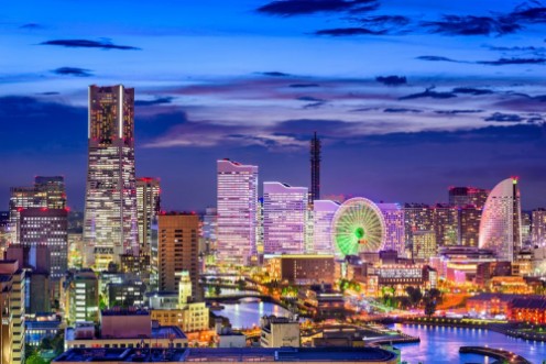 Afbeeldingen van Yokohama Japan Skyline