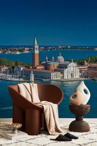 Bild på San Giorgio Maggiore Venedig - Vogelperspektive