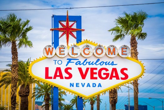 Picture of Welcome to Fabulous Las Vegas sign Las Vegas Strip Nevada USA