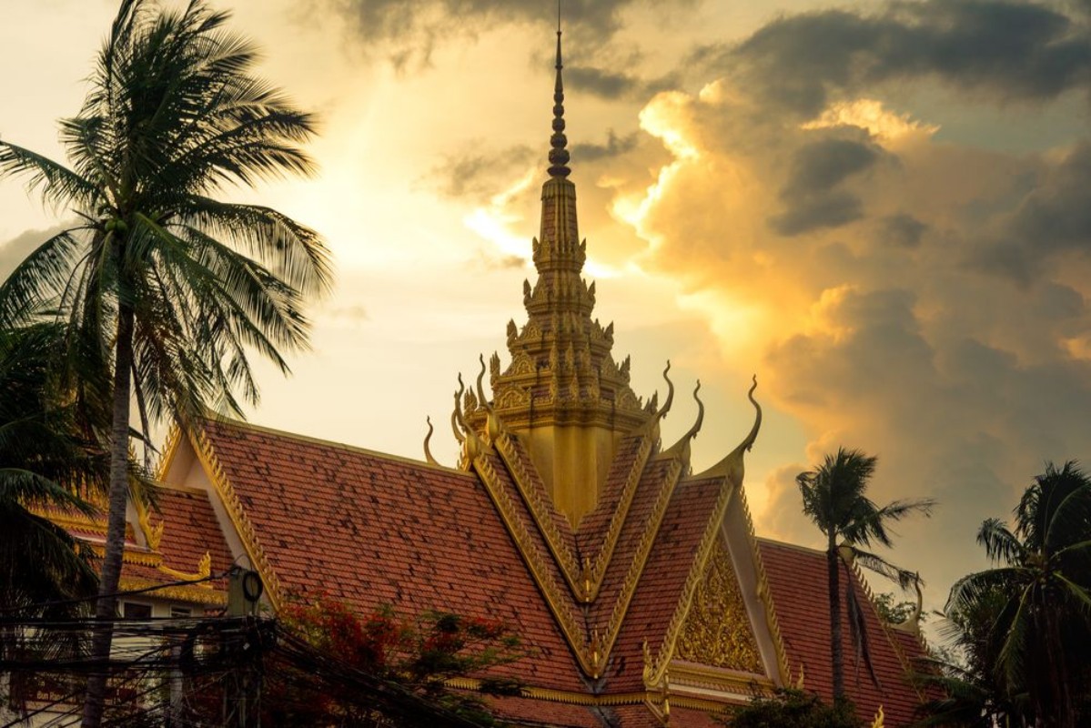 Afbeeldingen van Phnom Phen Temple Cambodia