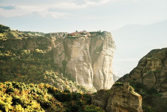 Picture of Meteora monasteries in Greece