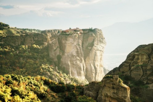 Meteora monasteries in Greece photowallpaper Scandiwall