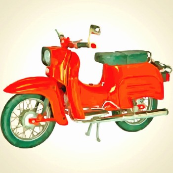 Picture of Simson Schwalbe KR - DDR Moped KR50