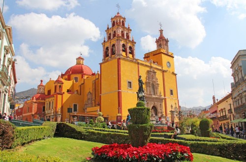 Bild på Baslica Colegiata de Nuestra Seora de Guanajuato Mexico
