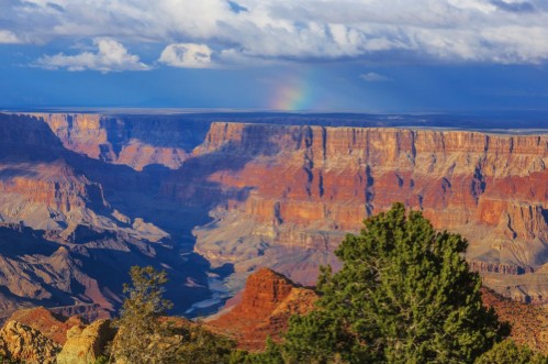 Bild på Delightful scenic view of breathtaking landscape in Grand Canyon
