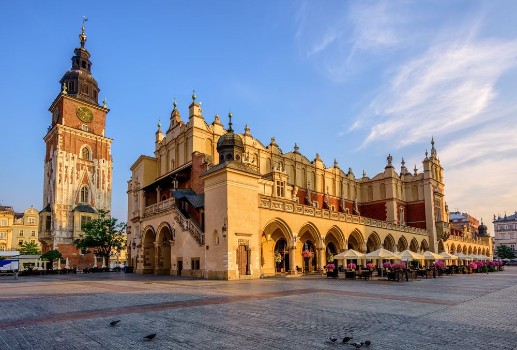 Picture of The Cloth Hall in Krakow Olt Town Poland