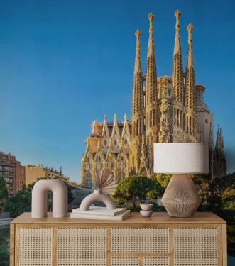 Bild på Sagrada Familia in Barcelona Spain