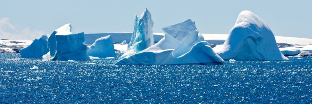Bild på Beautiful view in Antarctica 