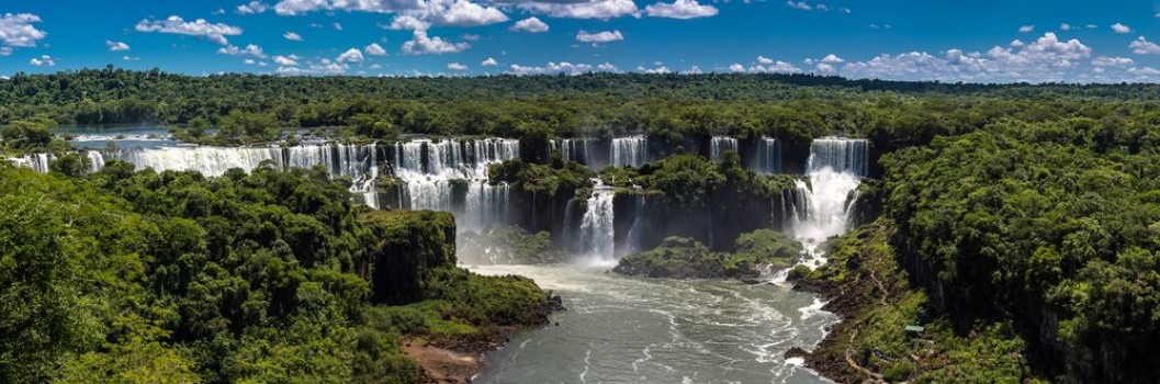 Bild på View of the Iguaz Falls