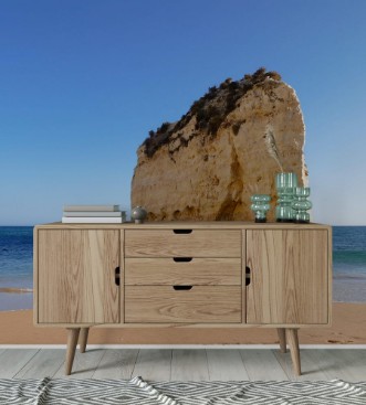 Image de Portugal Algarve beach sandstone coast