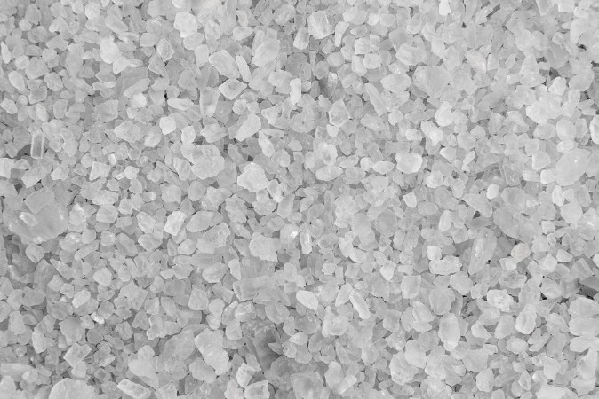 Sea salt crystals photowallpaper Scandiwall