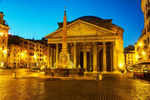 Image de Pantheon at the Piazza della Rotonda