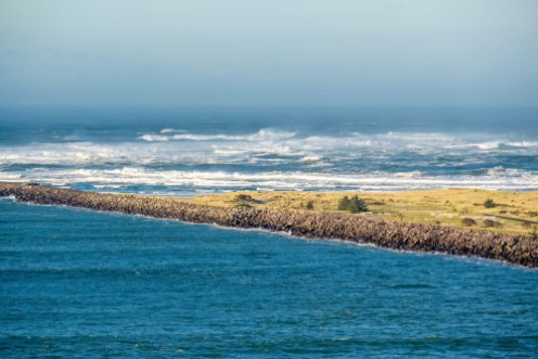 Picture of USA Pacific coast landscape Cape Disappointment