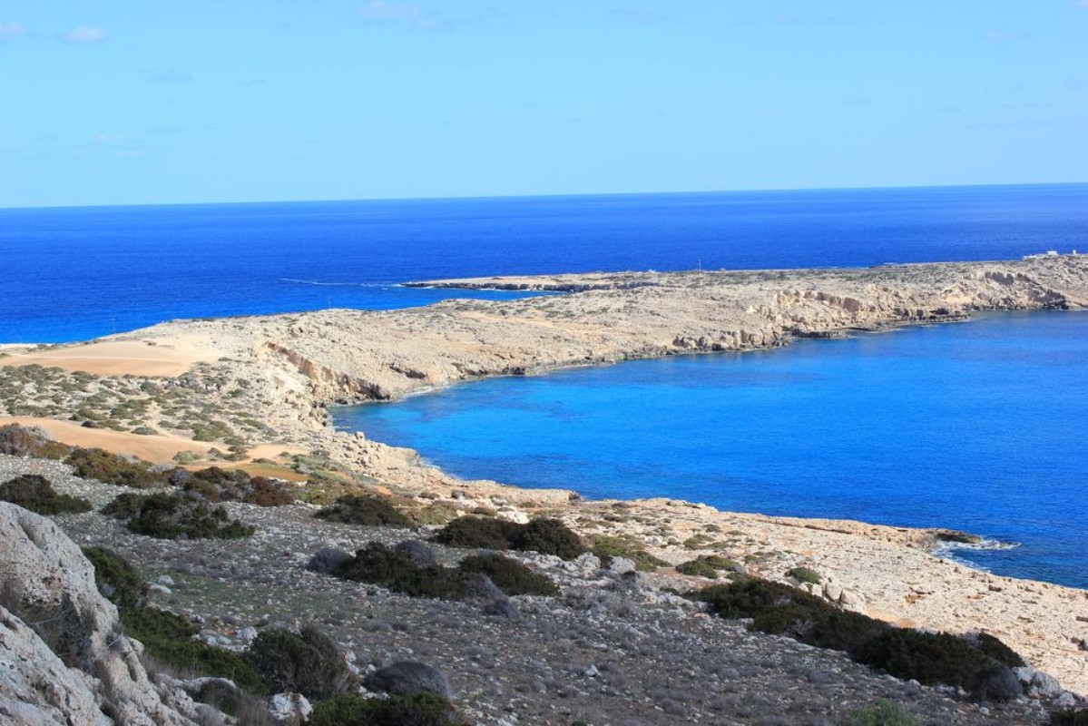 Afbeeldingen van Zypern Blick auf das berhmte Kap Greco
