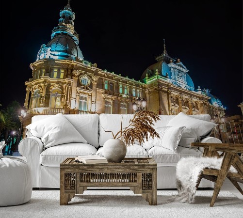 Picture of Palacio consistorial the city hall of Cartagena Spain