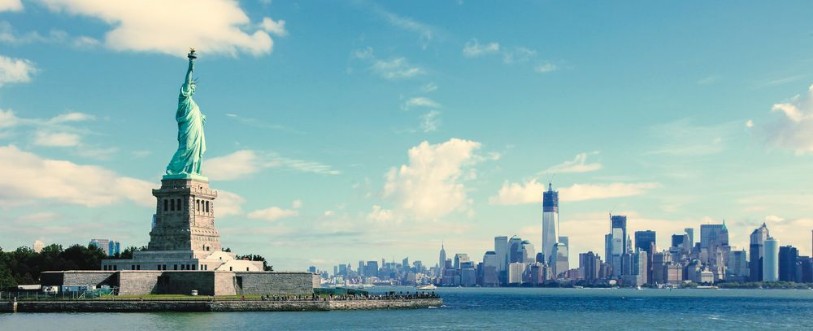 Bild på Panorama on Manhattan New York City